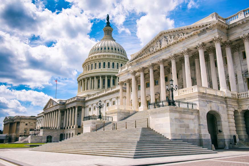 Das Kapitol in Washington, USA