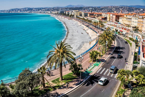 Cote d Azur in Frankreich
