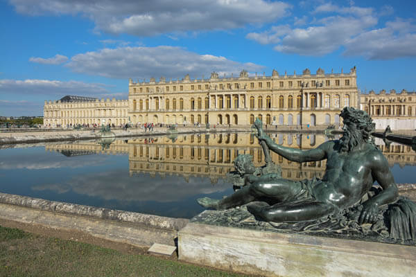 Ansicht von Schloss Versaille bei Paris