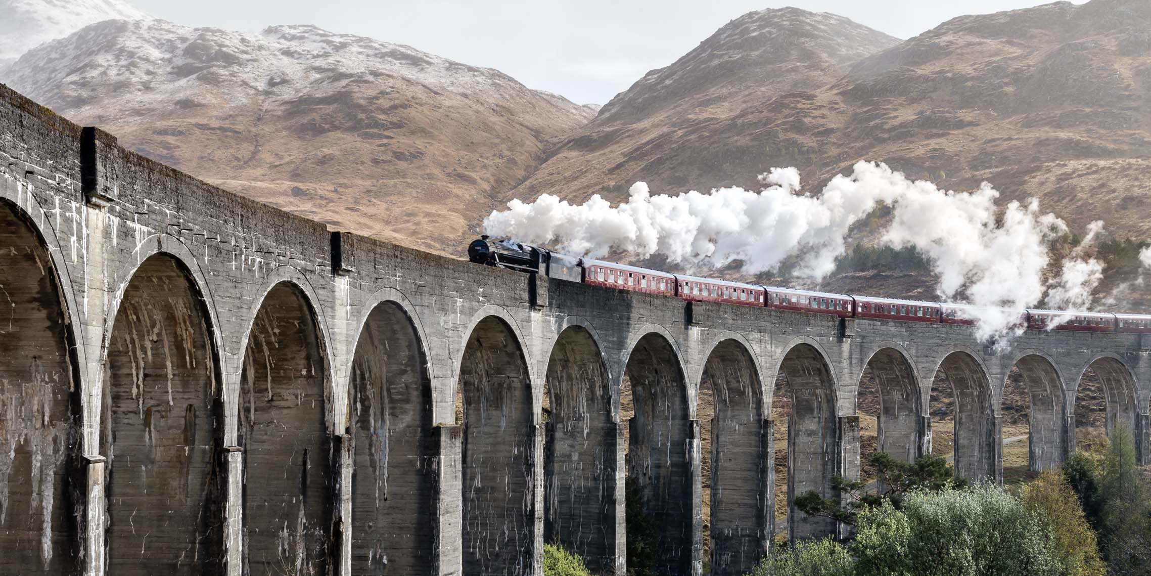 Glenfinnan Viadukt, Schottland
