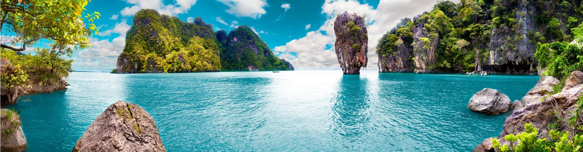 Felsige Küste und Meer, Thailand