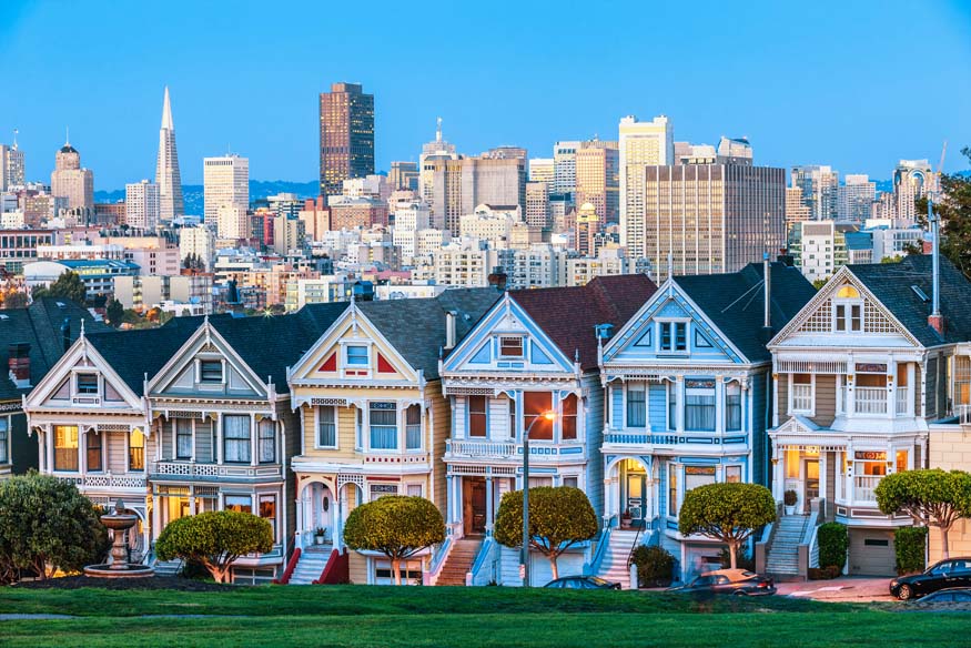 Painted Ladies, San Francisco, USA