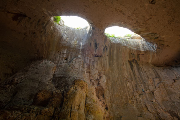 Prohodna Höhle in Bulgarien