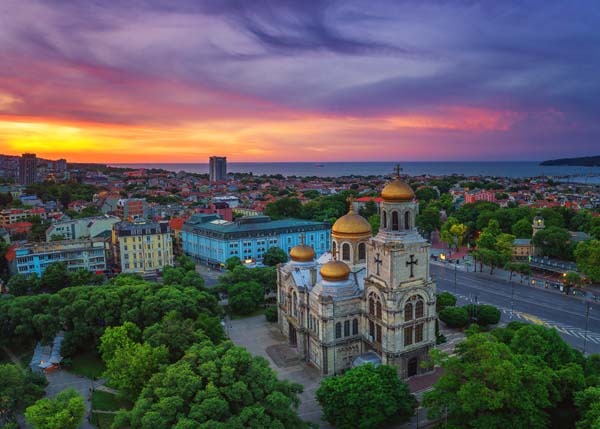 Die Kathedrale von Varna, Bulgarien
