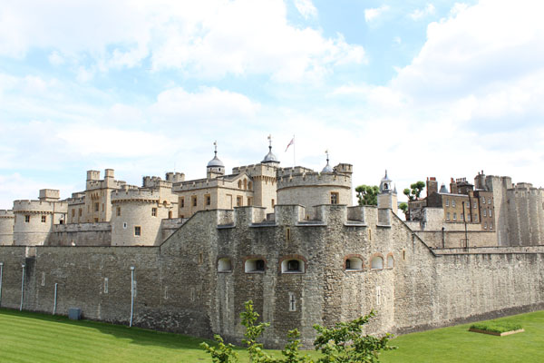 Außenansicht des Tower of London