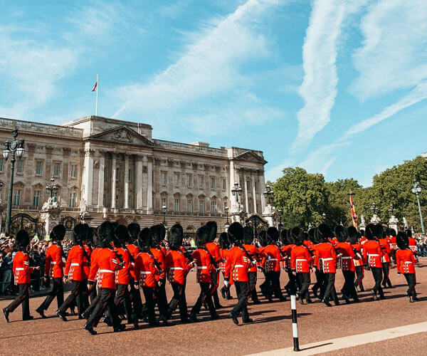  Wachwechsel beim Buckingham Palace