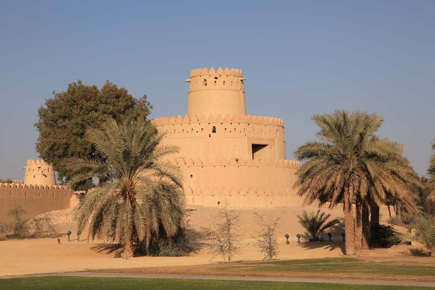 Wüstenoase Al-Ain, Ansicht der Burg
